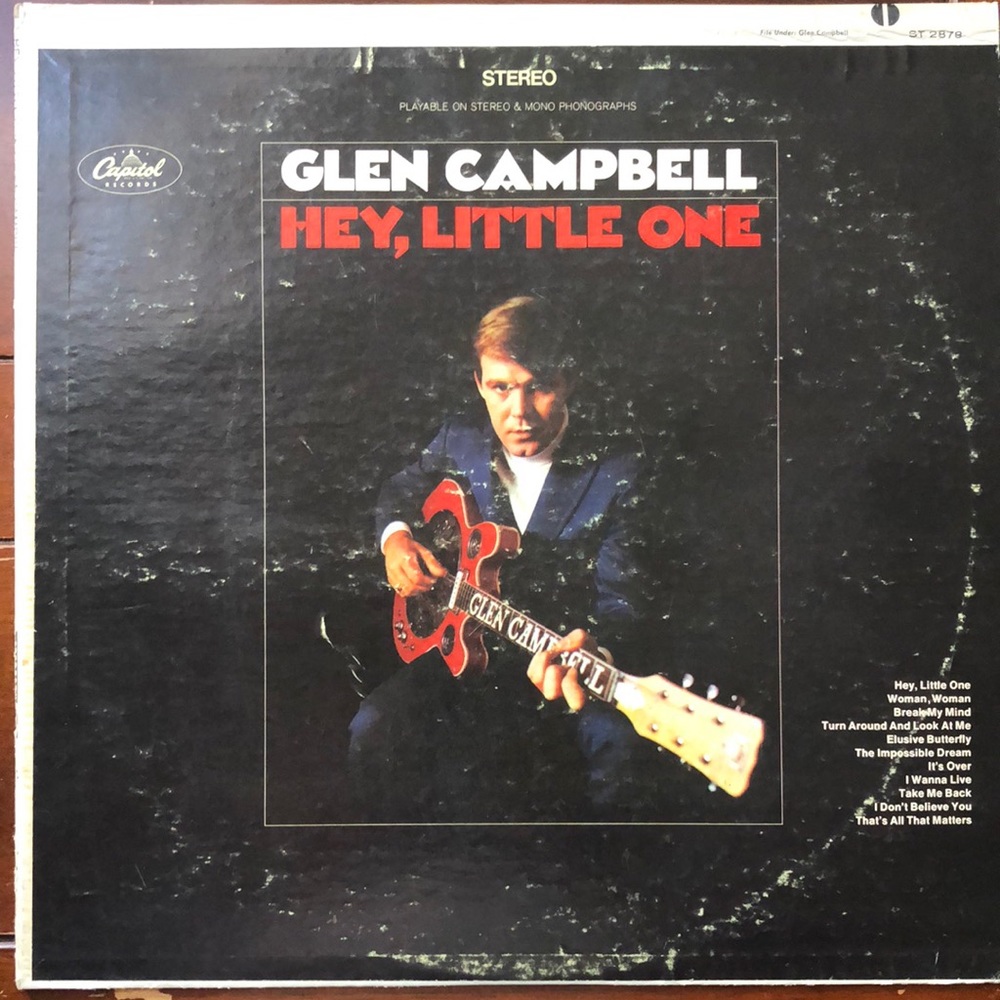 Glen Campbell Hey Little One Vinyl Lp